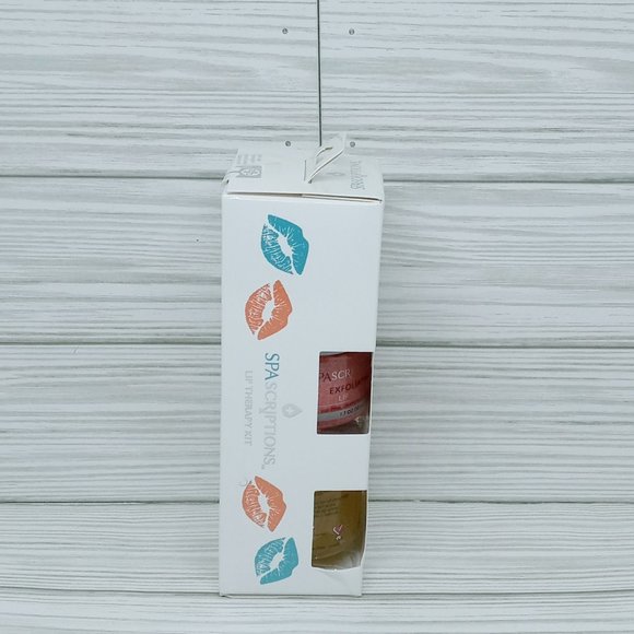 SpaScriptions Lip Therapy Kit Exfoliating Scrub & Lip Mask Set 2 Pack 1.7 oz. - Picture 3 of 3